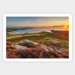 Whitesands Bay and Ramsey Island, Pembrokeshire Sticker